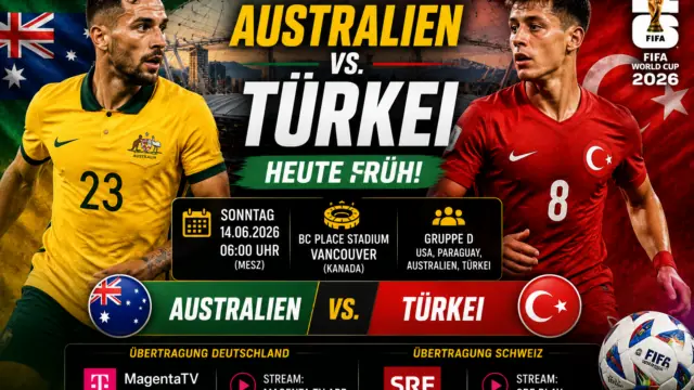 Australien Türkei heute: Anstoß, Aufstellung & TV