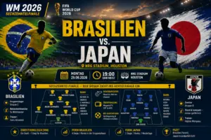 Brasilien Japan WM 2026: Aufstellung & Vorschau