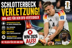 Schlotterbeck Verletzung: WM-Aus für den DFB-Verteidiger