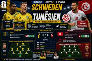 Schweden Tunesien: Isak und Gyökeres vor dem WM-Auftakt