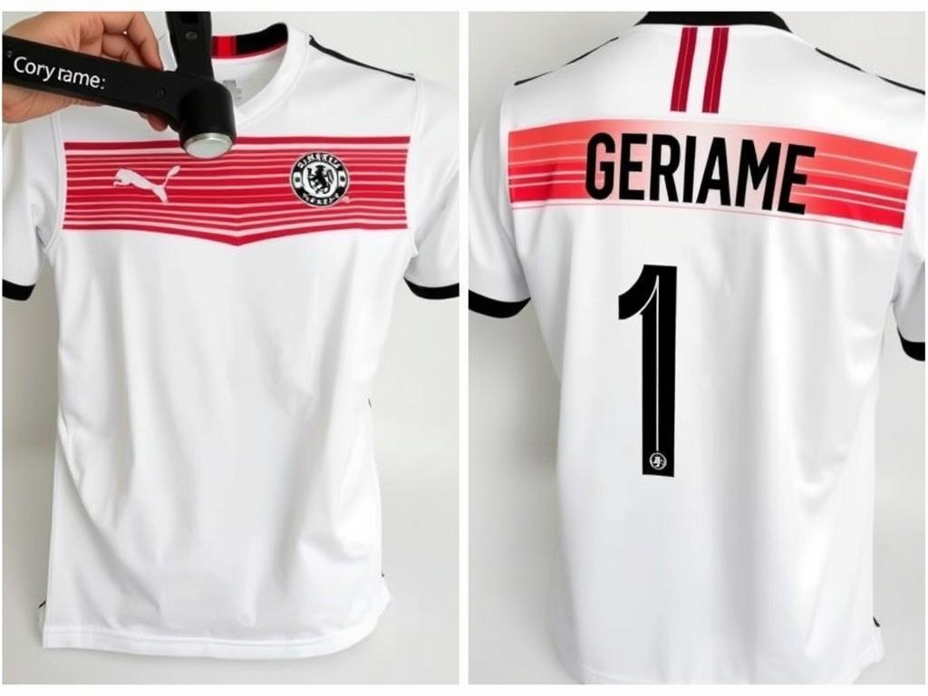 Personalisiertes Deutschland Trikot mit Namen und Nummer