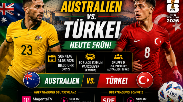 Australien Türkei heute: Anstoß, Aufstellung & TV