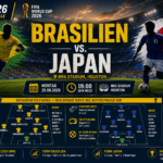 Brasilien Japan WM 2026: Aufstellung & Vorschau