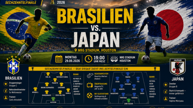 Brasilien Japan WM 2026: Aufstellung & Vorschau