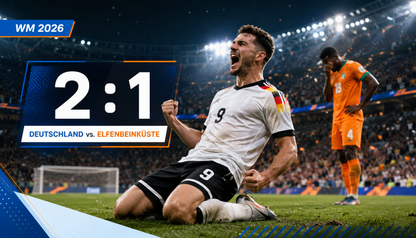 Deutschland Elfenbeinküste Ergebnis: 2:1 durch Undav-Show