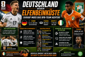 Deutschland gegen Elfenbeinküste: Darauf muss das DFB-Team achten