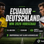 Ecuador Deutschland WM 2026: Aufstellung & Vorschau