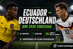 Ecuador Deutschland WM 2026: Aufstellung & Vorschau
