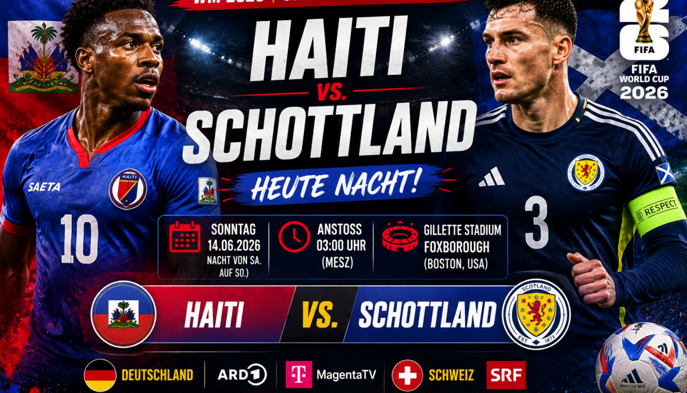 Haiti Schottland heute: Anstoß, Aufstellung & TV