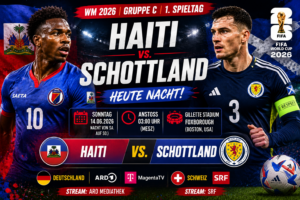 Haiti Schottland heute: Anstoß, Aufstellung & TV