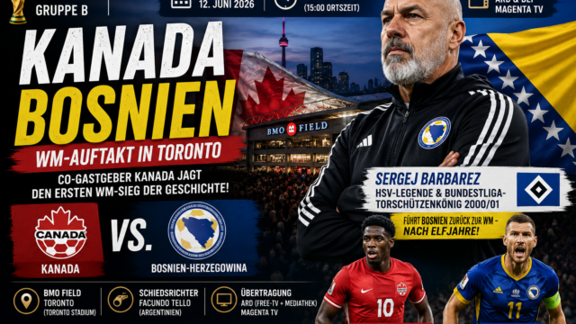 Kanada Bosnien heute: WM-Auftakt mit HSV-Legende Barbarez