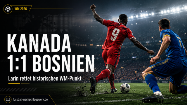 Kanada gegen Bosnien: 1:1 – Larin rettet WM-Punkt