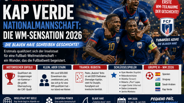 Kap Verde Nationalmannschaft: Die WM-Sensation 2026
