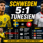 Schweden Tunesien Ergebnis: 5:1 – Ayari-Doppelpack zum Auftakt