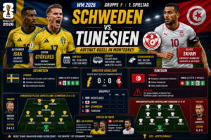 Schweden Tunesien: Isak und Gyökeres vor dem WM-Auftakt