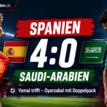 Spanien Saudi-Arabien Ergebnis: 4:0 & alle Tore