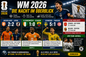 WM 2026: Japan ärgert Oranje, Elfenbeinküste jubelt spät