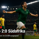 WM Eröffnungsspiel: Mexiko siegt 2:0 – drei Rote Karten