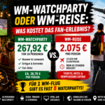 WM-Watchparty oder WM-Reise: Was kostet das Fan-Erlebnis?