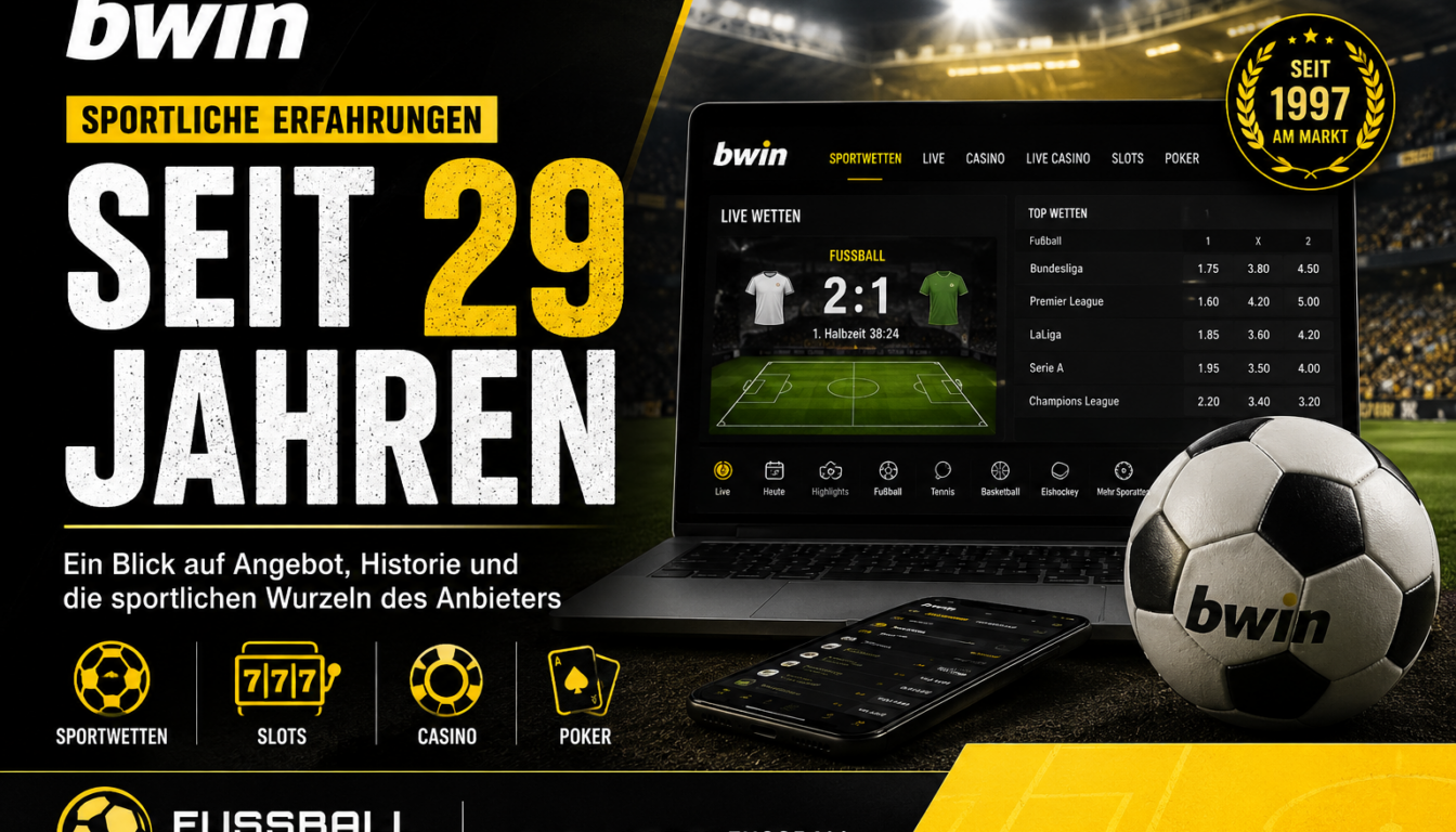bwin: Sportliche Erfahrungen seit 29 Jahren