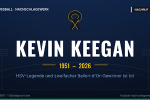 Kevin Keegan gestorben: HSV-Legende mit 75 Jahren tot