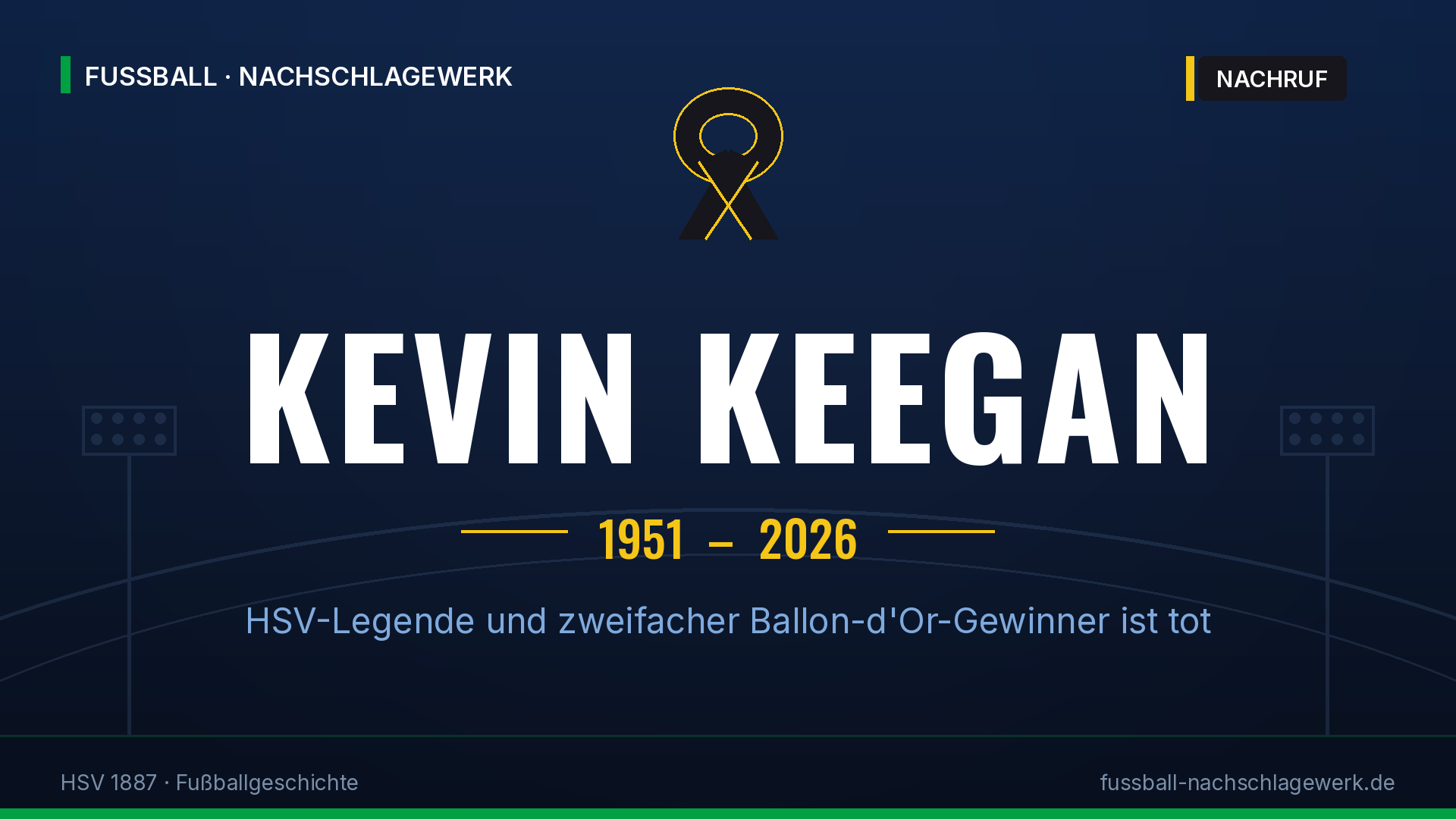 Kevin Keegan gestorben: HSV-Legende mit 75 Jahren tot