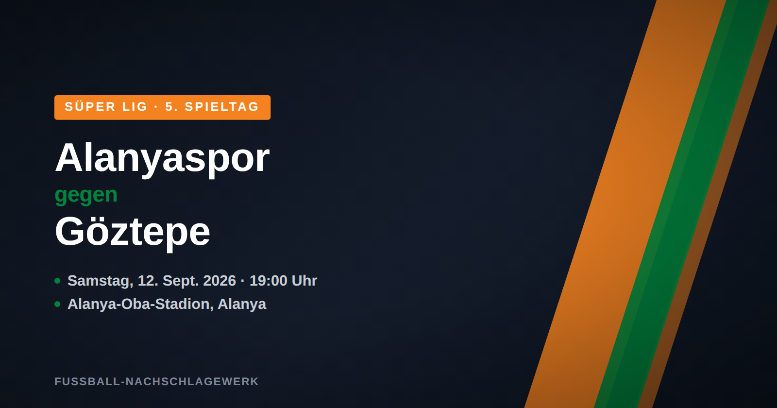 Alanyaspor gegen Göztepe: Heimstärke gegen wackelnde Auswärtsbilanz