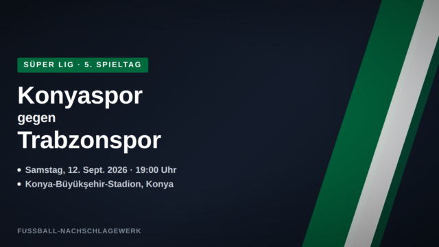 Konyaspor gegen Trabzonspor: Formkrise trifft auf Torfestlaune