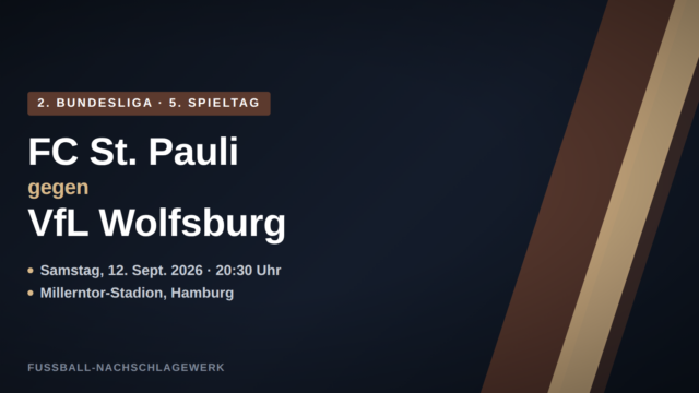 FC St. Pauli gegen VfL Wolfsburg: Kellerduell mit Aufstiegsambitionen