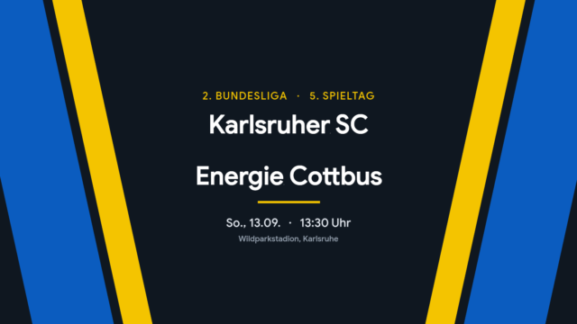 Karlsruher SC – Energie Cottbus: Mittelfeld-Duell mit Hang zu Toren