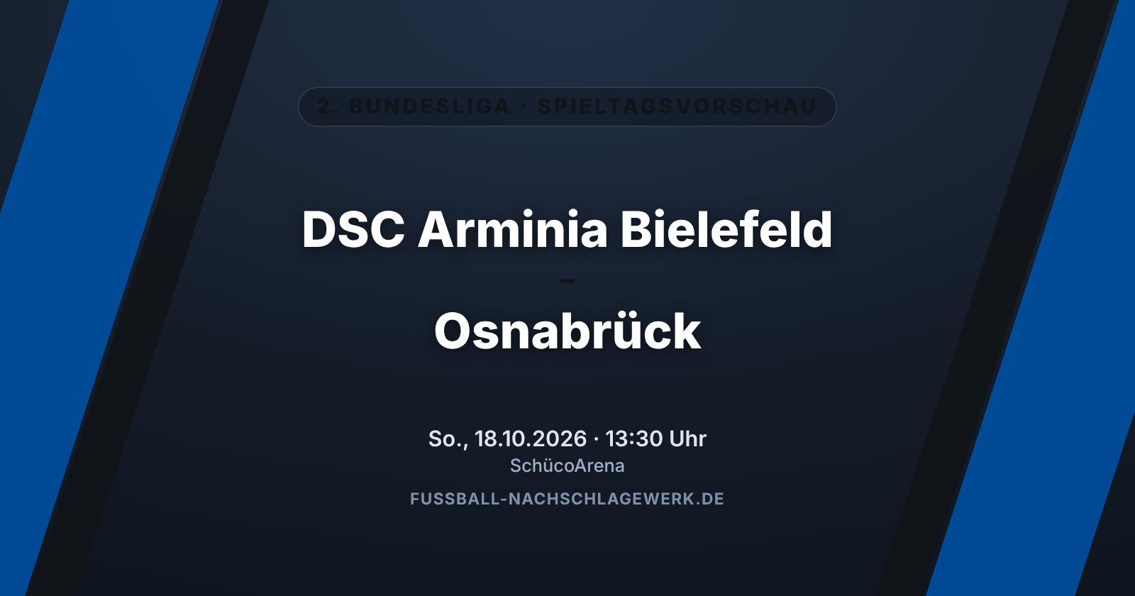 Arminia Bielefeld – Osnabrück: Ostwestfalen-Duell auf Augenhöhe in der SchücoArena