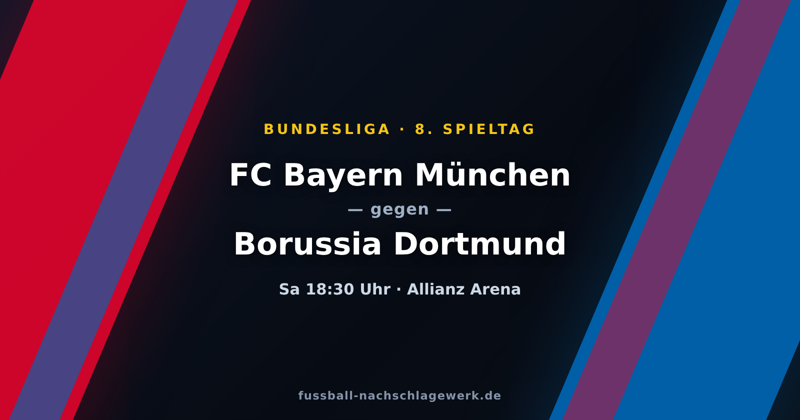 FC Bayern München – Borussia Dortmund: Der Klassiker als Gipfeltreffen der Tabellenspitze