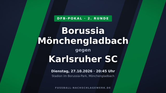Borussia Mönchengladbach – Karlsruher SC: Kriselnde Fohlen unter Zugzwang