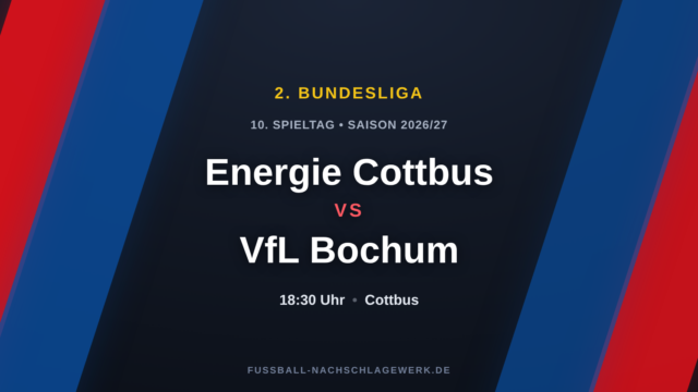 Energie Cottbus gegen VfL Bochum: Vorschau, Prognose & Übertragung (2. Bundesliga)