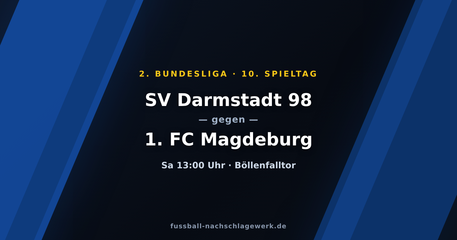 SV Darmstadt 98 – 1. FC Magdeburg: Schlusslicht fordert die formstarken Gäste