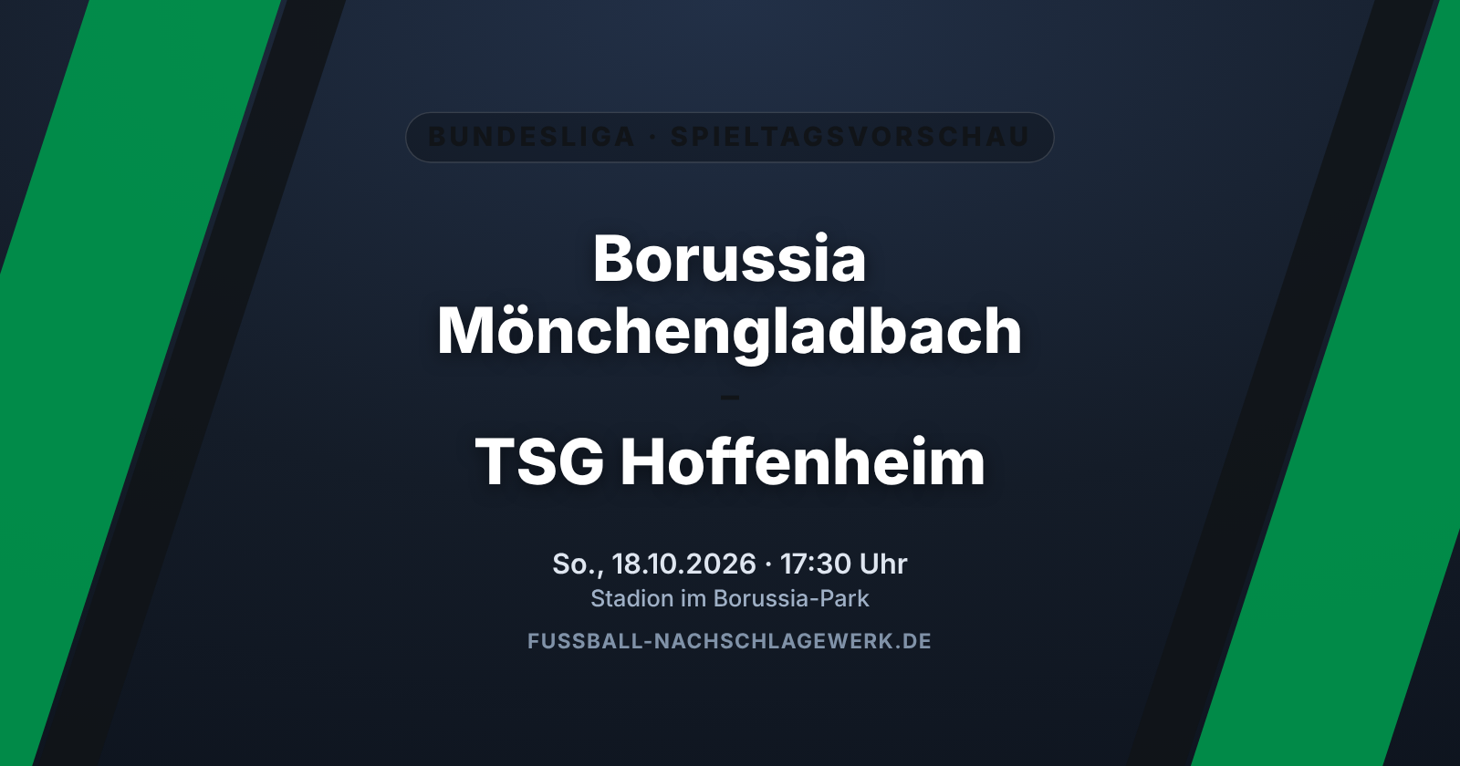 Borussia Mönchengladbach – TSG Hoffenheim: Kellerduell um die ersten Big Points