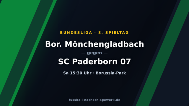 Borussia Mönchengladbach – SC Paderborn 07: Fohlen schöpfen nach erstem Saisonsieg Hoffnung