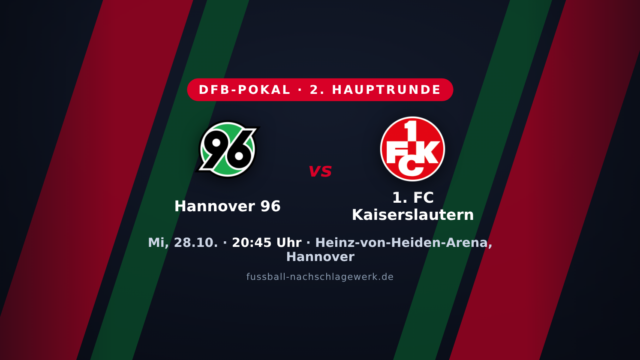 Hannover 96 – 1. FC Kaiserslautern: Zweitliga-Klassiker unter Flutlicht