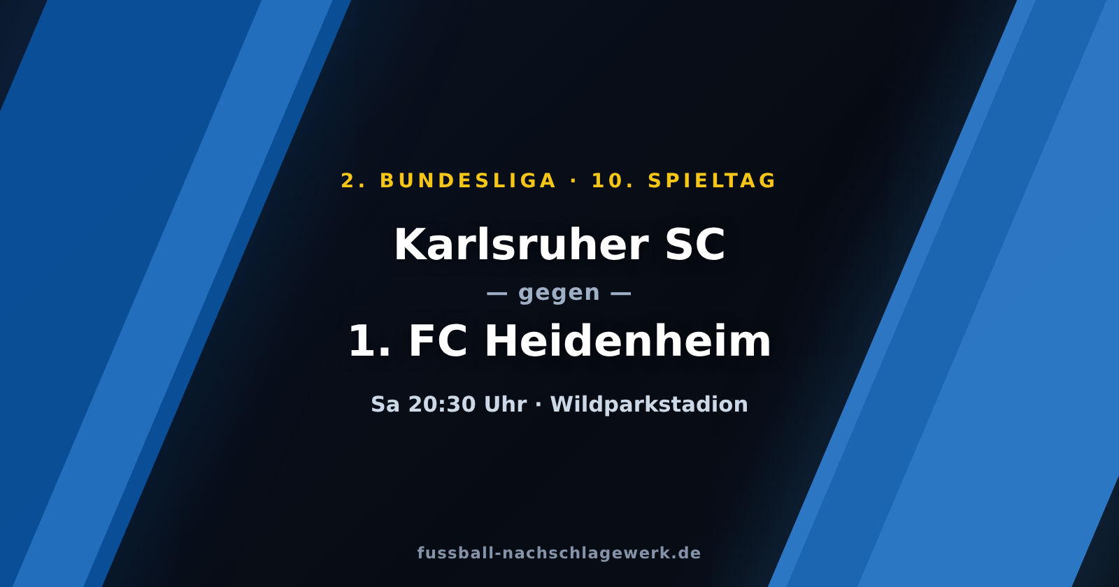 Karlsruher SC – 1. FC Heidenheim: KSC im Tabellenkeller gegen die stabile Brenz-Elf