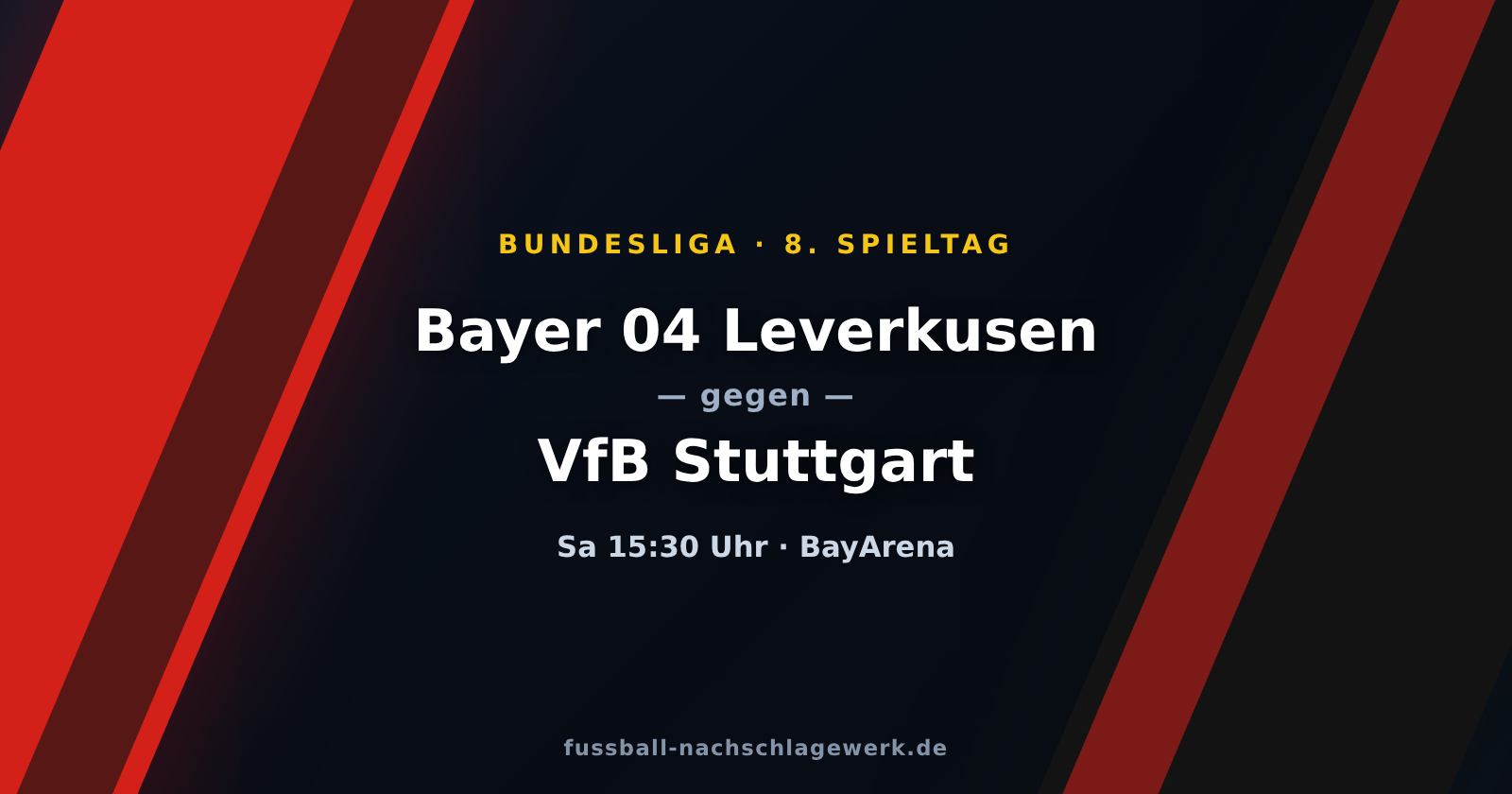 Bayer 04 Leverkusen – VfB Stuttgart: Werkself will nach dem Dämpfer zurückschlagen
