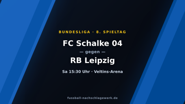 FC Schalke 04 – RB Leipzig: Königsblaue unter Zugzwang gegen schwankende Sachsen