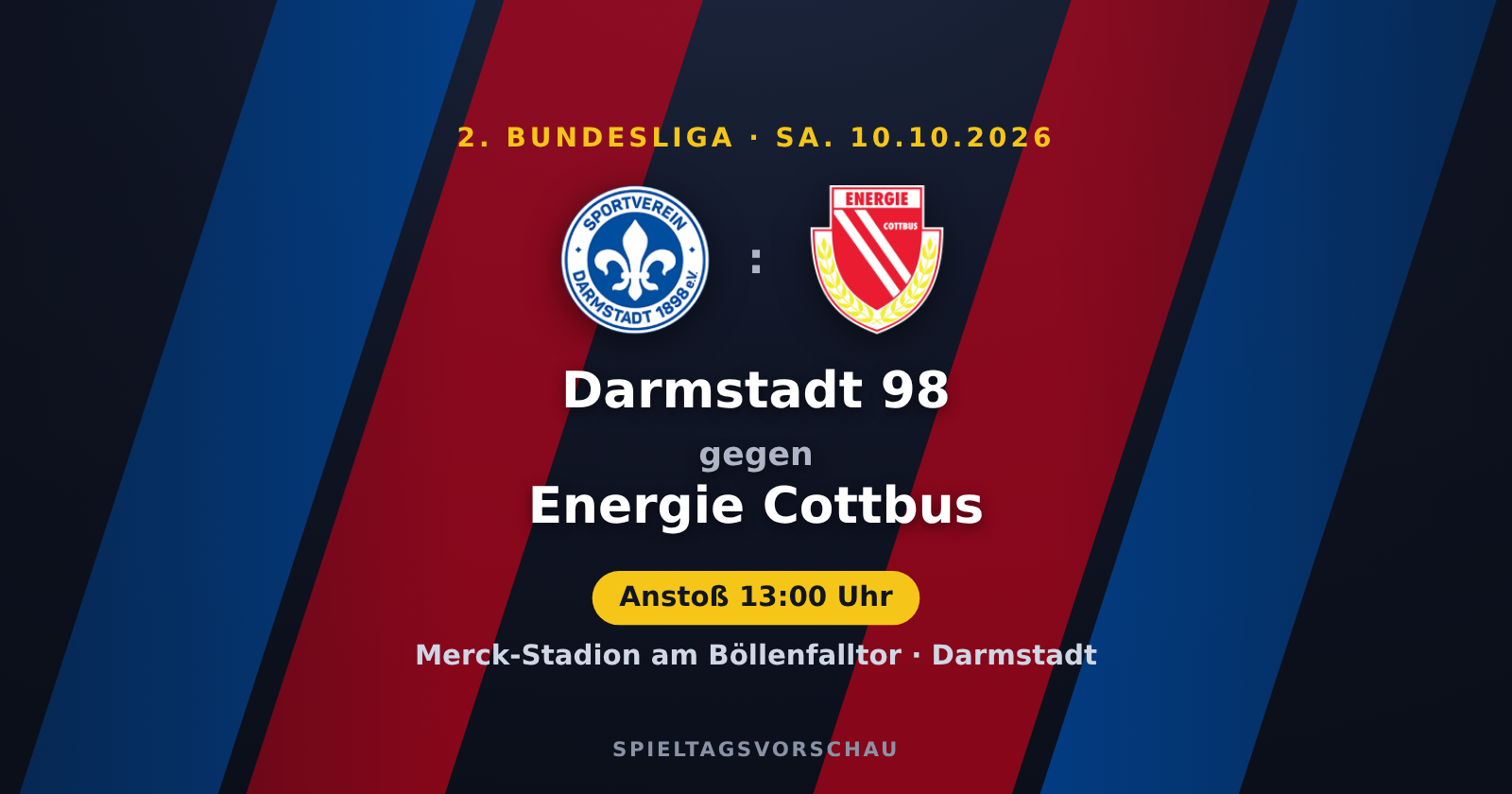 Darmstadt – Cottbus: Cottbus in der Favoritenrolle | 2. Bundesliga