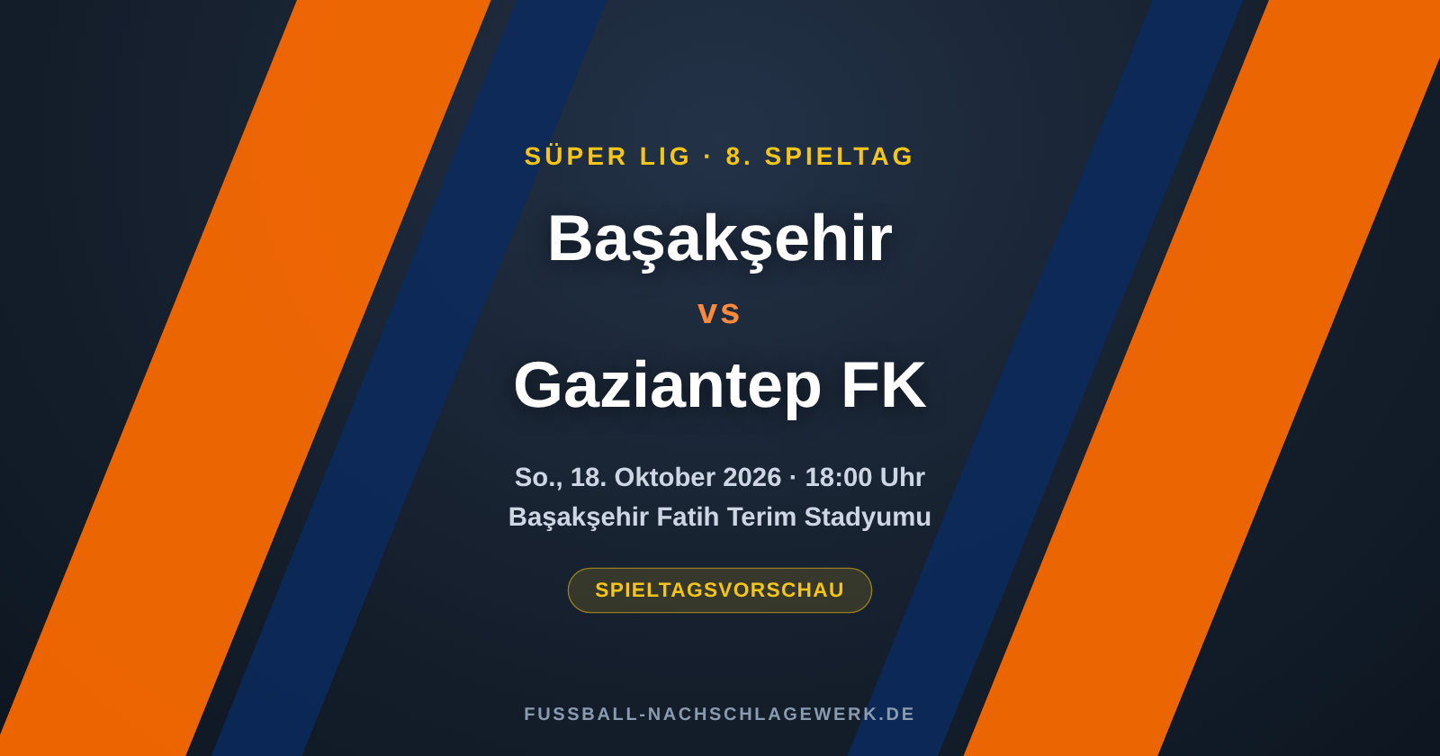 İstanbul Başakşehir – Gaziantep FK: Kellerduell punktgleicher Nachbarn | Süper Lig