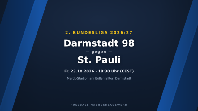Darmstadt 98 – St. Pauli: Spieltagsvorschau, Ausfälle & Prognose (2. Bundesliga)
