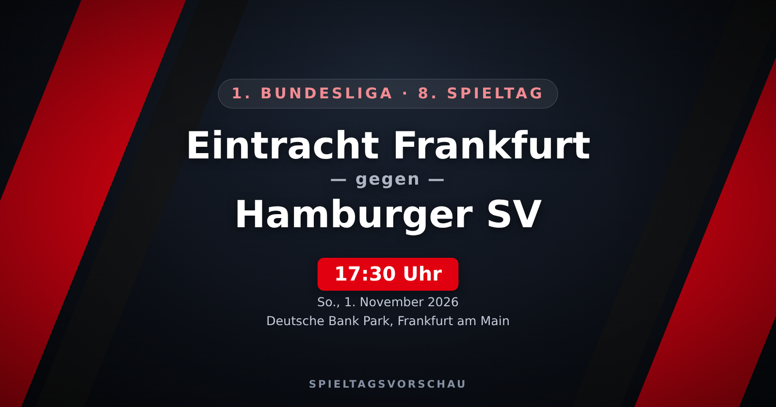 Eintracht Frankfurt gegen Hamburger SV: Liga-Wiedersehen nach dem Pokalduell