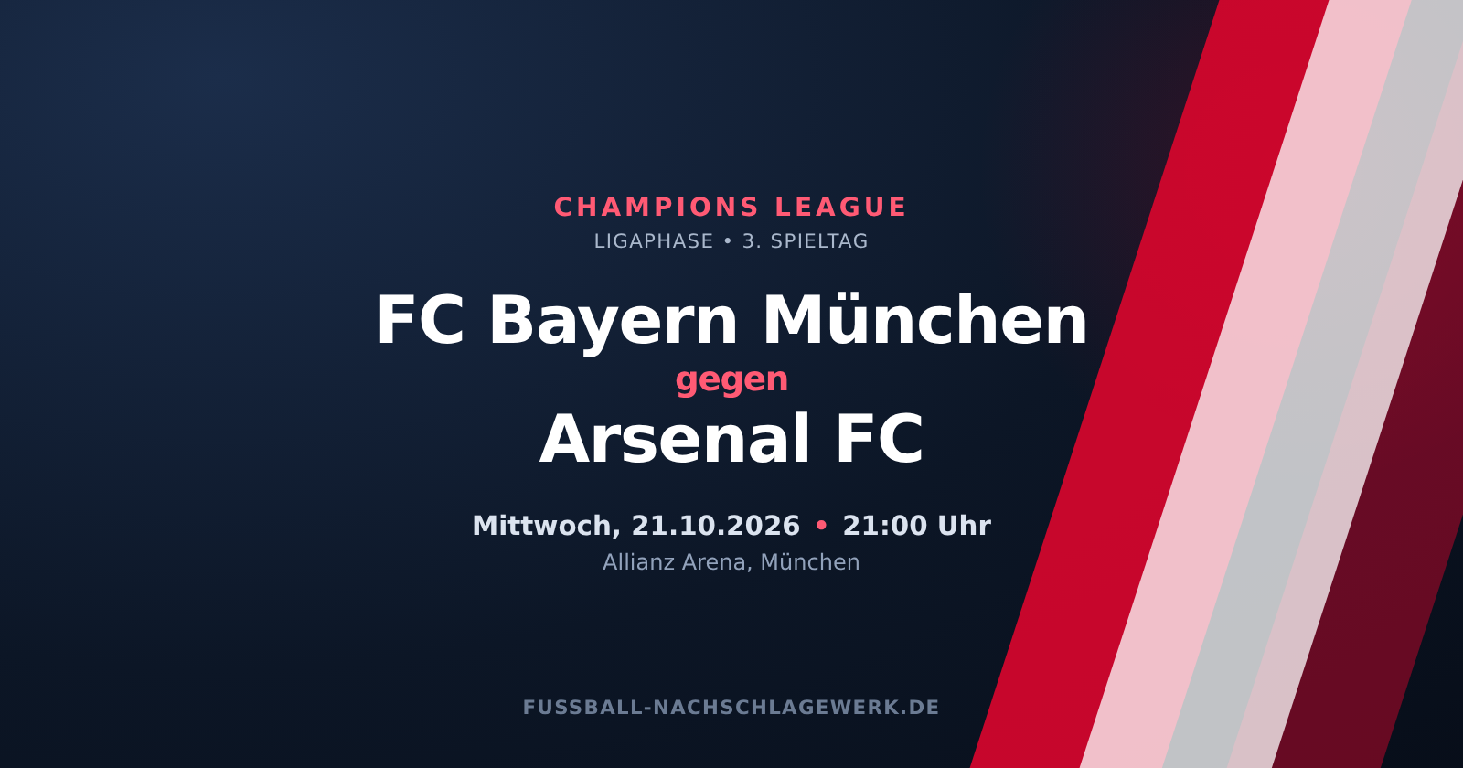 FC Bayern – Arsenal: Gipfeltreffen gegen die weiße Weste der Gunners