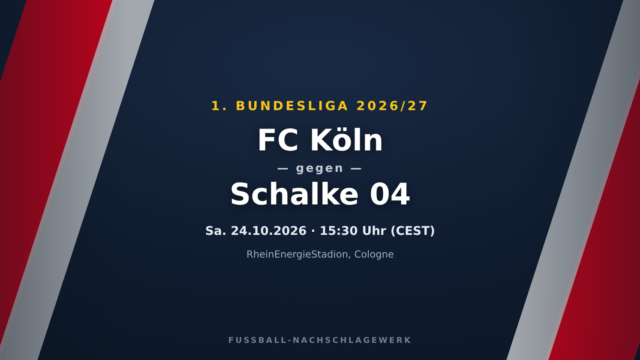 FC Köln – Schalke 04: Spieltagsvorschau, Ausfälle & Prognose (1. Bundesliga)