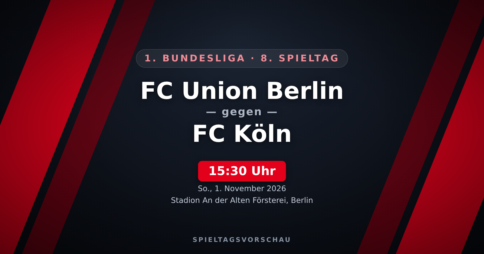 1. FC Union Berlin gegen 1. FC Köln: Liga-Revanche nur fünf Tage nach dem Pokal-Debakel