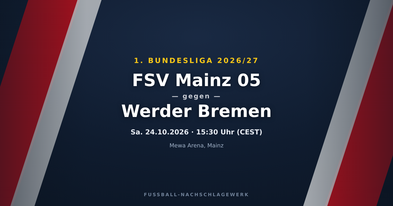 FSV Mainz 05 – Werder Bremen: Spieltagsvorschau, Ausfälle & Prognose (1. Bundesliga)