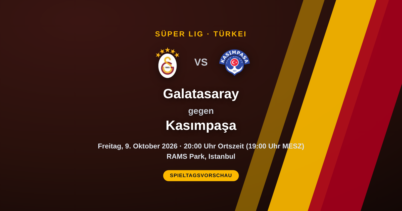 Galatasaray – Kasımpaşa: Wiedergutmachung nach dem Trabzon-Debakel | Süper Lig